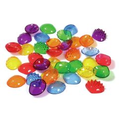 CONCHIGLIE TATTILI TRASPARENTI L: 5,4 cm