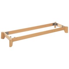 PIÈTEMENT EN BOIS MASSIF Avec cadre Pour meubles L: 139 cm
