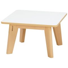 TABLE PLATEAU STRATIFIÉ NATURE - Carré 60x60 cm