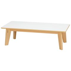 TABLE PLATEAU STRATIFIÉ NATURE - Rectangle 120x60 cm