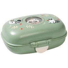 PERSONALISIERBARE KINDERSNACKDOSE Raccoon 600 ml