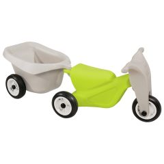 BABY MOTORBIKE and trailer