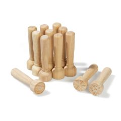 TAMPONS EMPREINTES AVEC MANCHE