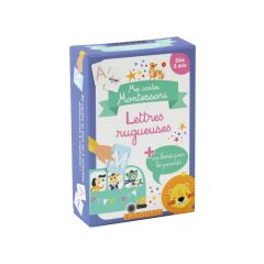 CARTES MONTESSORI Lettres rugueuses