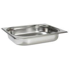 BAC GASTRONORME INOX 1/2 prof 6,5 cm