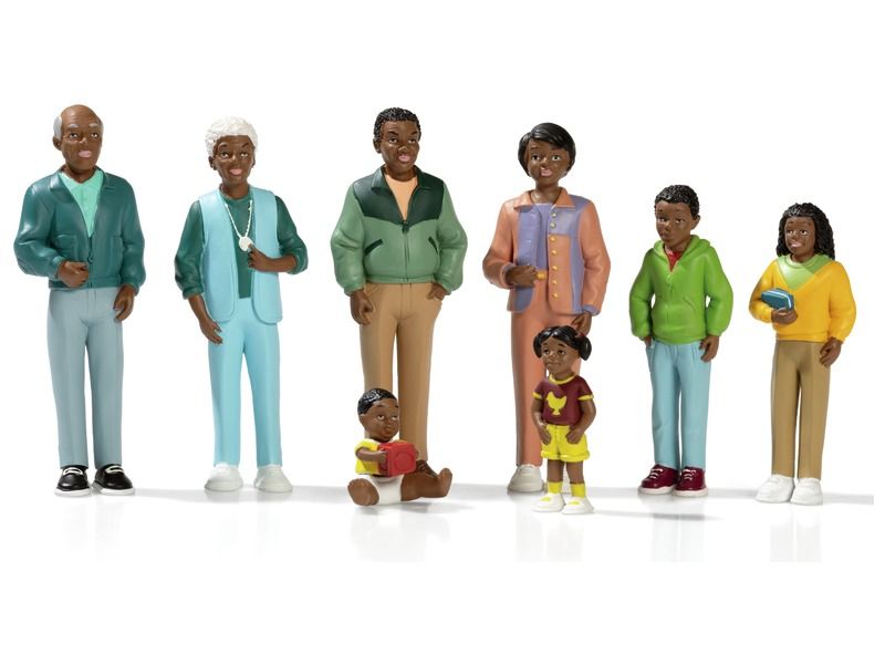 FIGURINE LE FAMIGLIE DEL MONDO La famiglia Folk