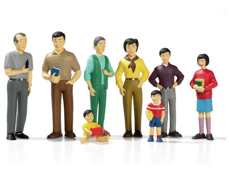 FIGUREN FAMILIEN AUS ALLER WELT Familie Funk