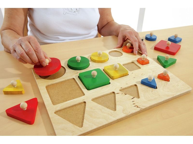 COMPARING SIZES TRAY PUZZLE