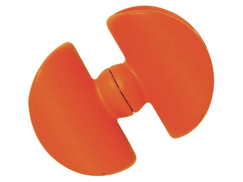 DOUBLE ROTATING CLIPS FOR BATONS