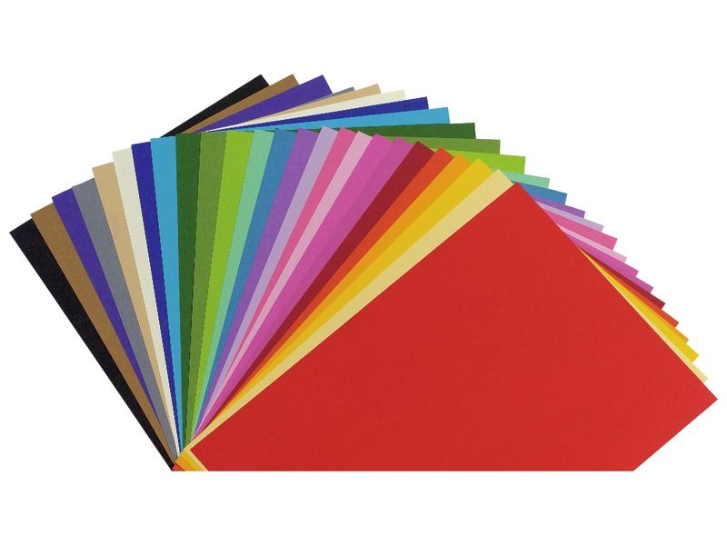 COLOURED PAPER SHEETS 130 g.