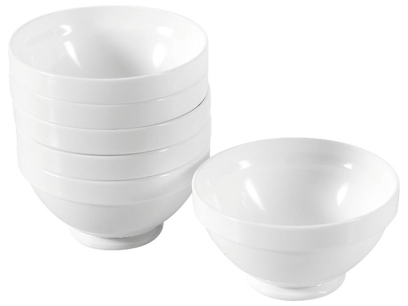 WHITE TEMPERED GLASS TABLEWARE Bowls