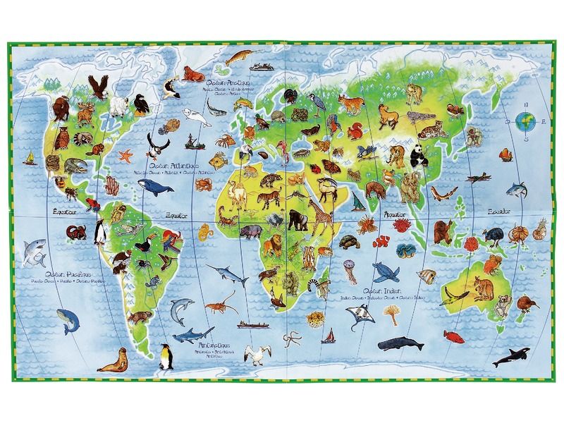 MAXI PACK PUZZLE OF THE WORLD
