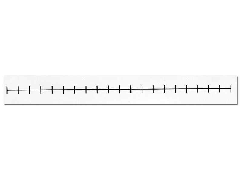 MAGNETIC GRADUATED NUMBER LINES FOR WALLS blank