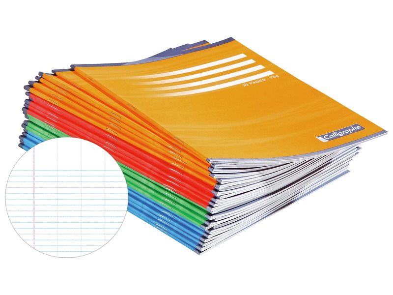 17 x 22 cm WRITING BOOKS GRAPH PAPER NOTEPADS 17 x 22cm 32 pages 70g