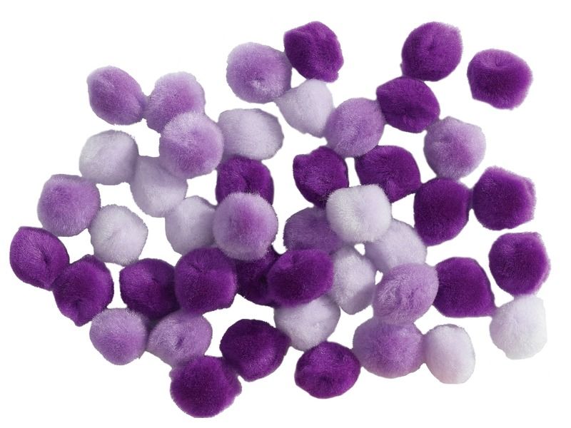 SHADED POMPOMS 