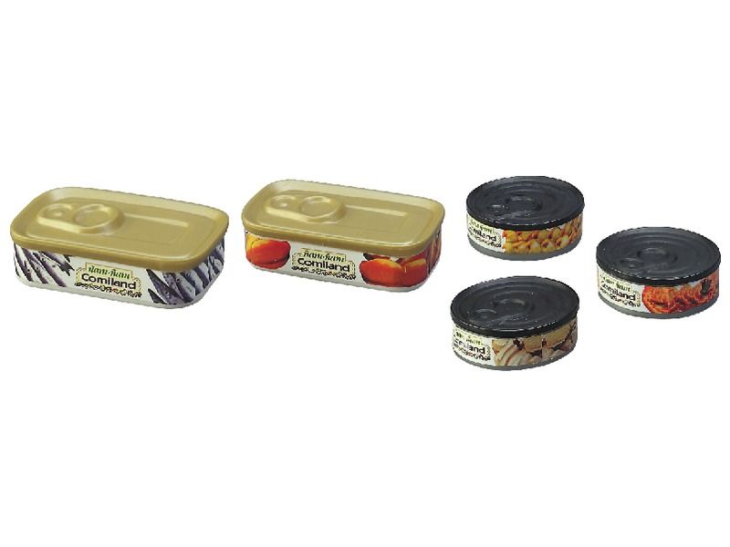 PACK OF 5 SMALL CANNED FOODS