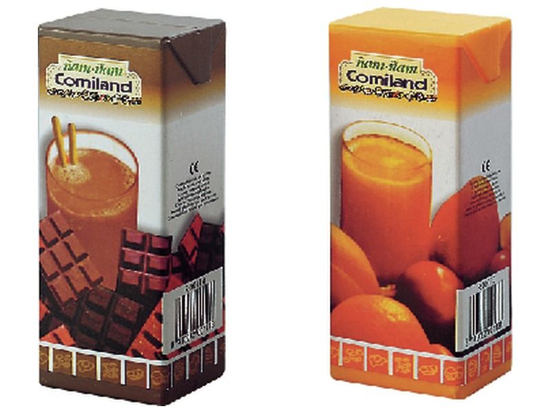 PACK OF FRUIT JUICE AND CHOCOLATE