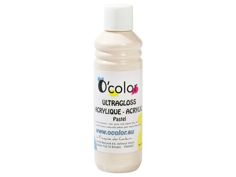 PITTURA ACRILICA PASTELLO - Flaconi da 250 ml