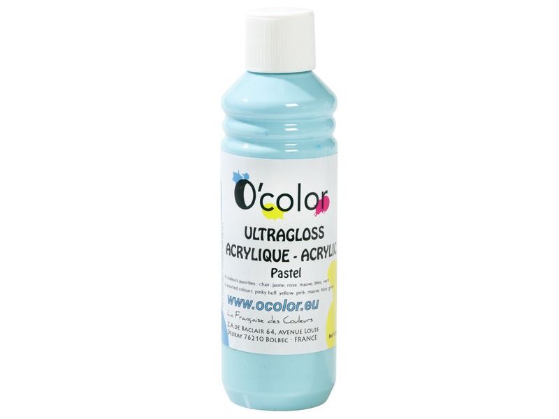 PITTURA ACRILICA PASTELLO - Flaconi da 250 ml