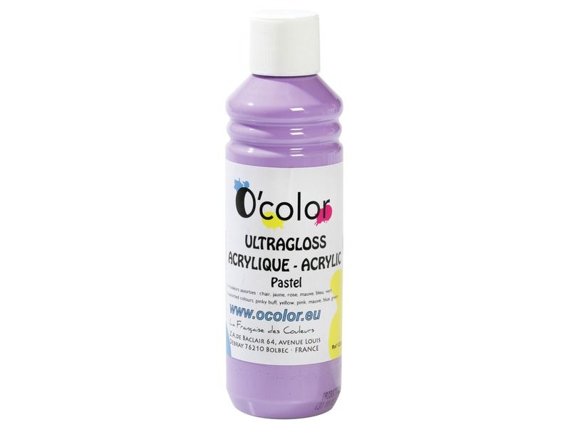 PITTURA ACRILICA PASTELLO - Flaconi da 250 ml