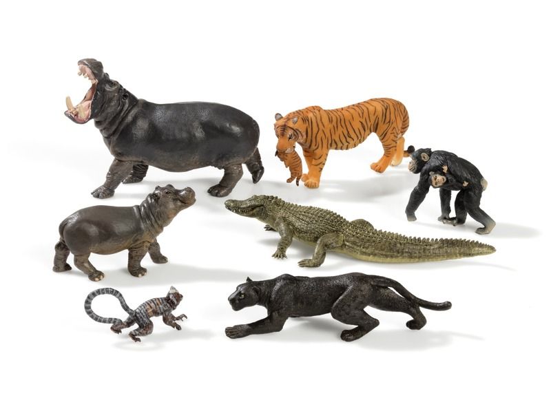 FIGURINE CLI ANIMALI DELLA GIUNGLA