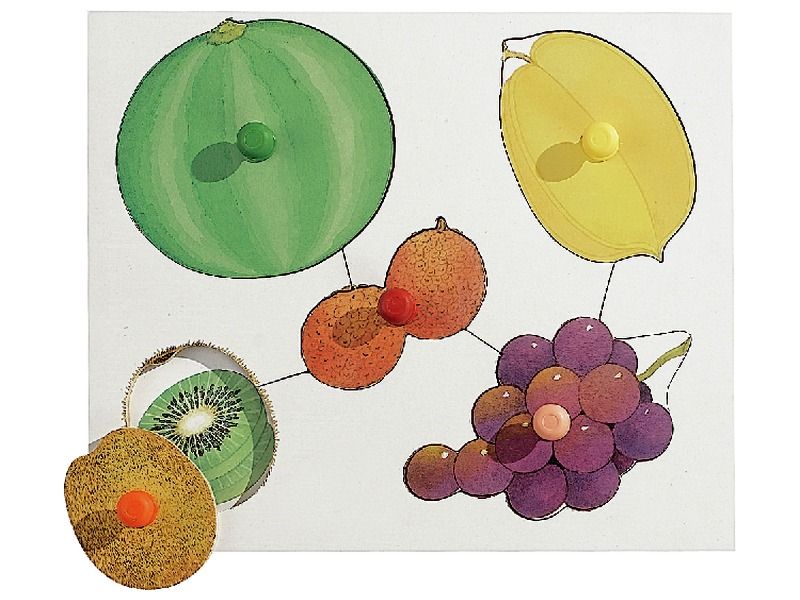 LIFT-OUT PUZZLE Fruits No.2