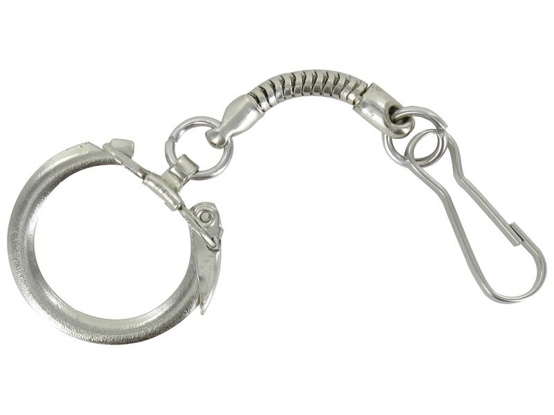 KEY RING CHAINS Silver