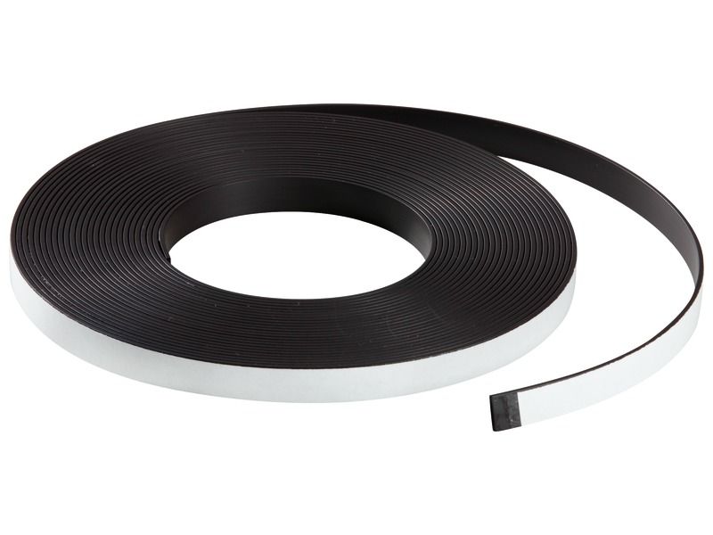 Rouleau de bande magnétique adhésive 250 x 3,5 cm + 4 aimants - WONDAY