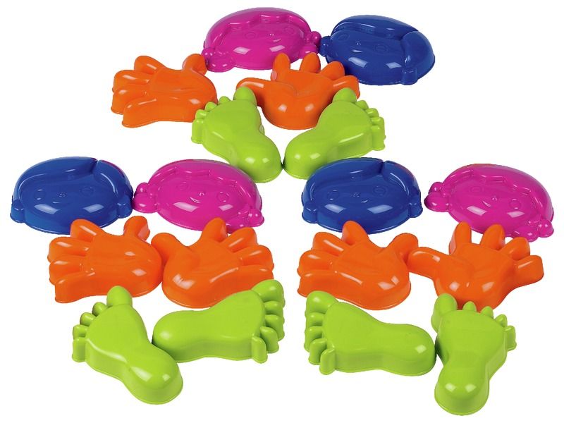 MAXI PACK Feet, hands and head moulds