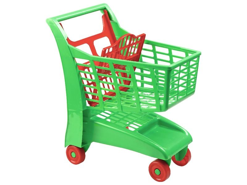 Caddie De Supermarché En Bois Pour Enfants - Benidex Mobilier