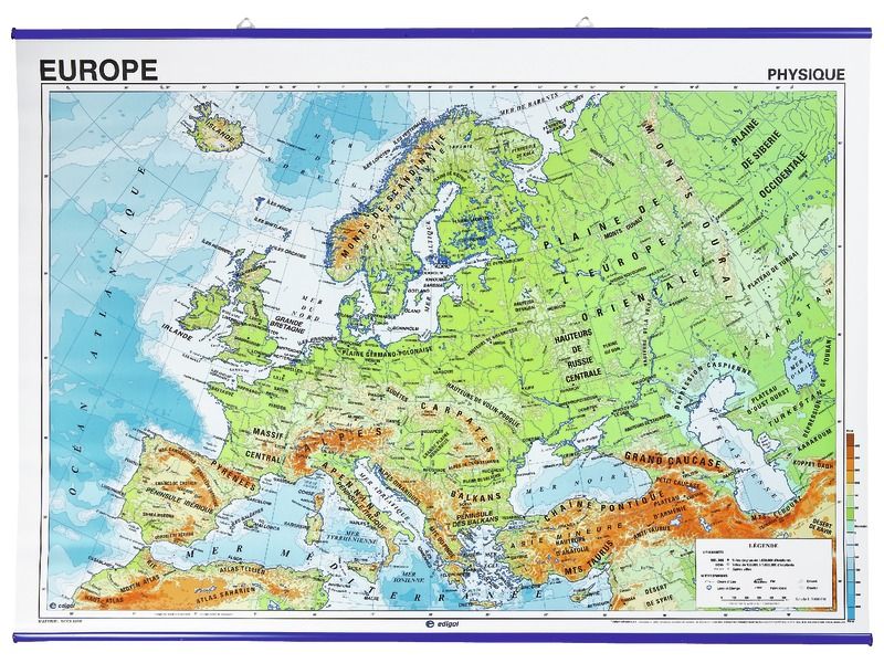 Carte Moderne de l'Europe 