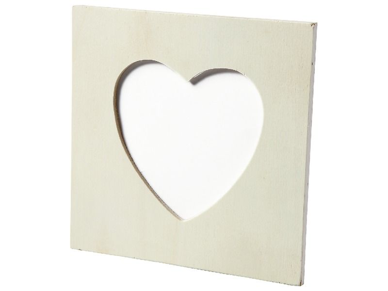 Heart SQUARE FRAME TO DECORATE
