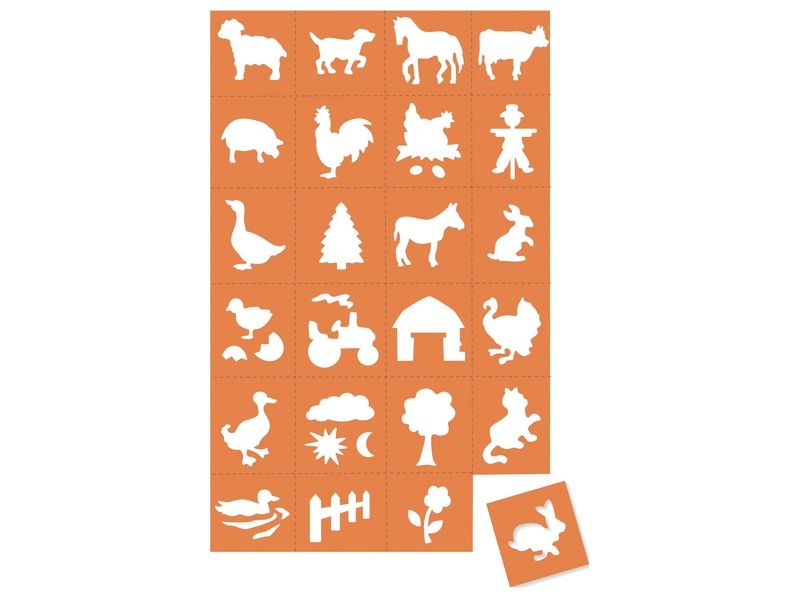 Farm MINI STENCILS