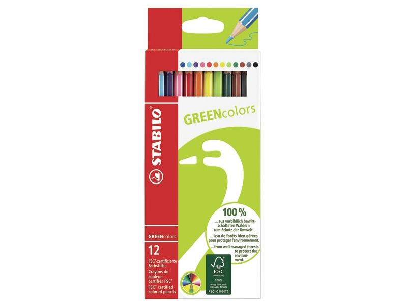 CRAYONS DE COULEUR GREENcolors