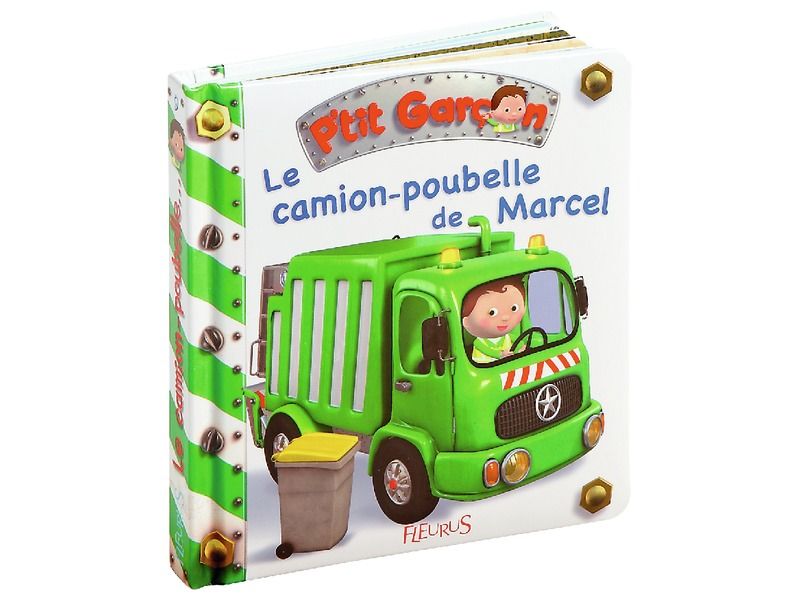 COLLECTION P'TIT GARÇON Le camion-poubelle de Marcel