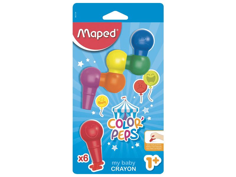 Baby Crayons De Cire Color Peps