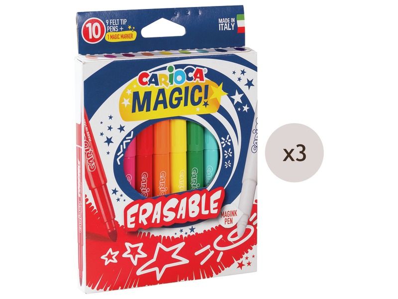 ERASABLE MARKERS