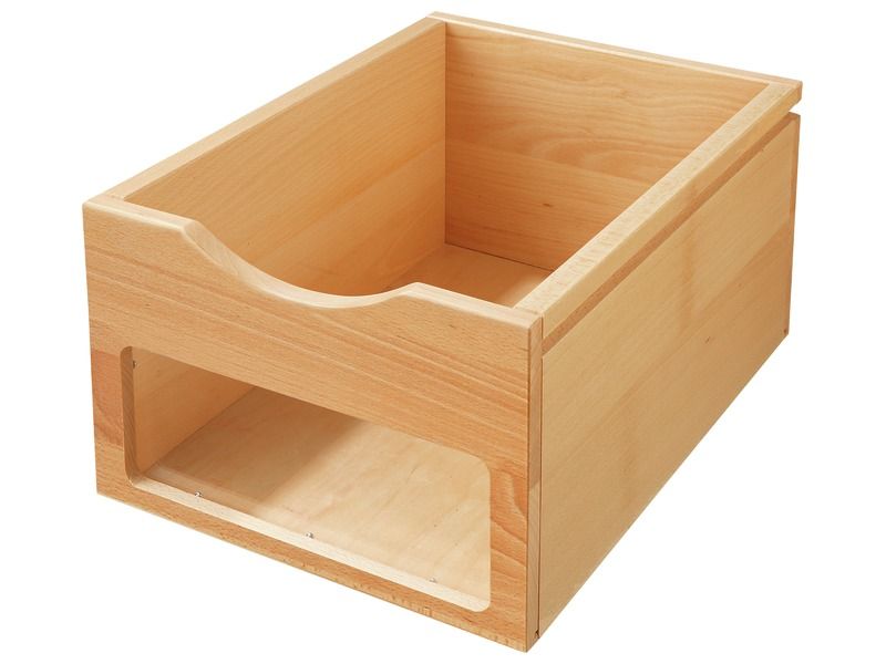 WOODEN STORAGE CONTAINERS Height 20 cm