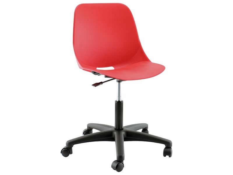 CHAISE COQUE ADULTE Roulettes giratoires