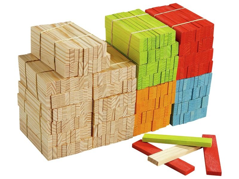 Técap Colour CONSTRUCTION BOARDS 300 pieces