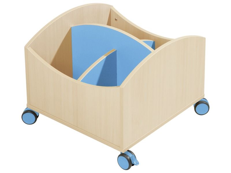 ALBUMBAK Met wieltjes