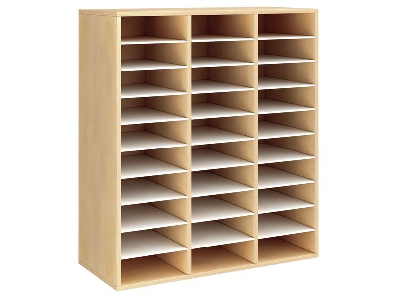 MÖBELSTÜCK MIT MELAMINBESCHICHTUNG H: 118 cm - L: 105 cm 27 Regalbretter
