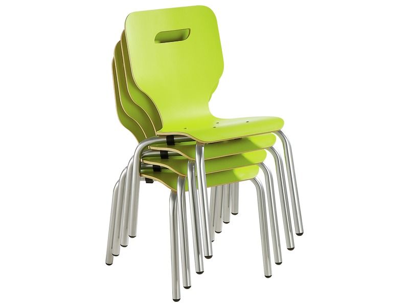 SHELL CHAIR WITH 4 LEGS