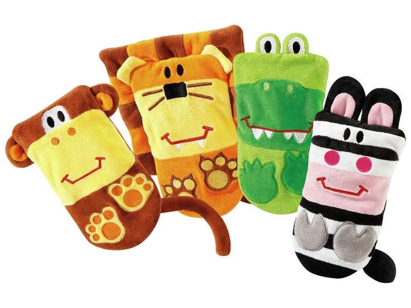MAXI PACK DOULOULOU GLOVE PUPPETS Wild animals