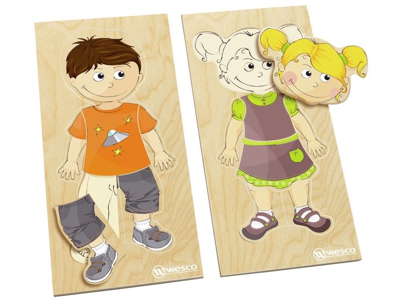 GIRL AND BOY PUZZLE
