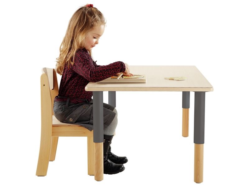 TABLE PLATEAU STRATIFIE Avec pieds réglables - Ø 120 cm