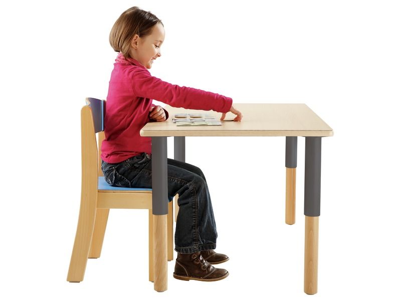 LAMINATED TABLE TOP With adjustable feet - 120 x 60 cm