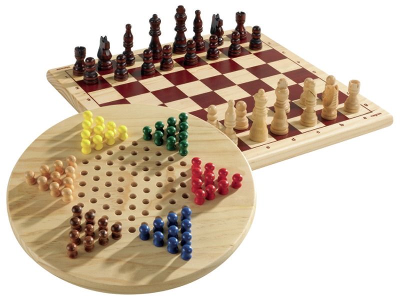 MAXI PACK Chinese checkers and chess