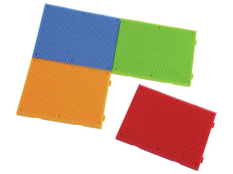 BOUWPAKKET Bristle Blocks Set van vier platen