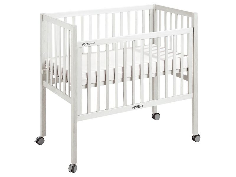 BETT MIT GITTERSTÄBEN BASIC H: 108 cm